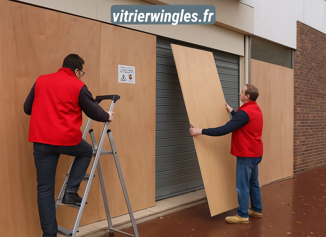 Mise en sécurité fermeture provisoire Wingles